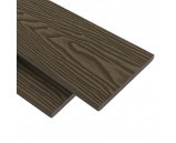 Доска фасадная полнотелая 3D фактура дерева Latitudo 131х11х3000мм (Венге)